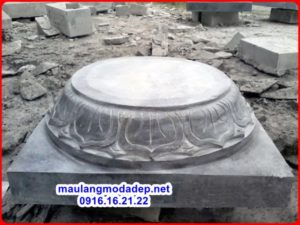 Mẫu chân tảng đá kê cột 04