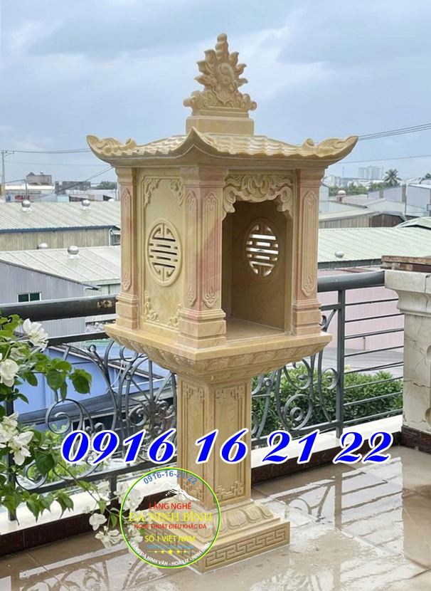 Am miếu cây hương đá thờ Mẫu Cửu một mái Am miếu cây hương đá thờ Mẫu Cửu một mái