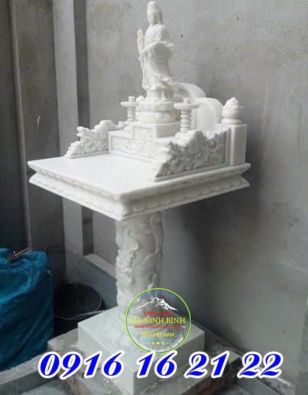 Bàn thờ đá trắng tự nhiên tại Cao Bằng