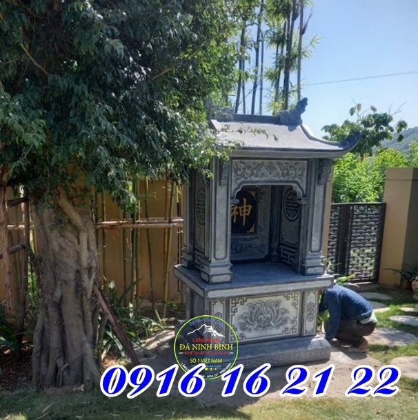 Mẫu cây hương đá thờ ngoài trời tại nhà ở Lào Cai 24