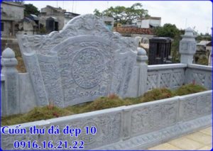 Mẫu cuốn thư đá 10