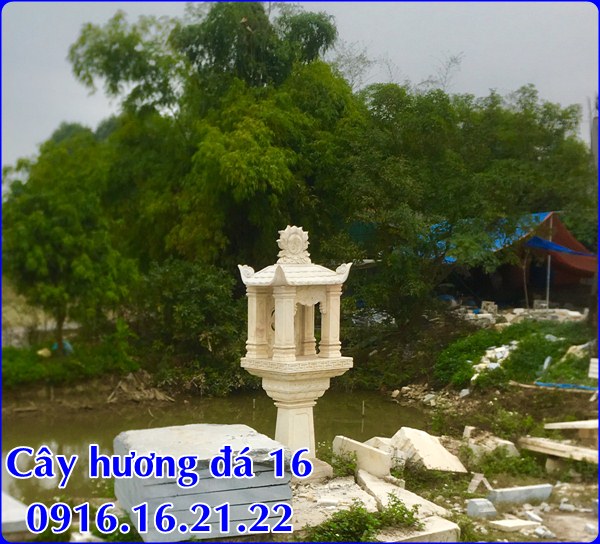 Mẫu cây hương đá thờ thiên 16
