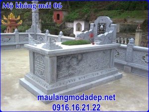 Mộ không mái bằng đá