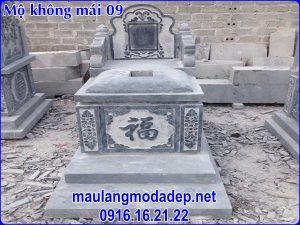 Mộ không mái bằng đá đẹp
