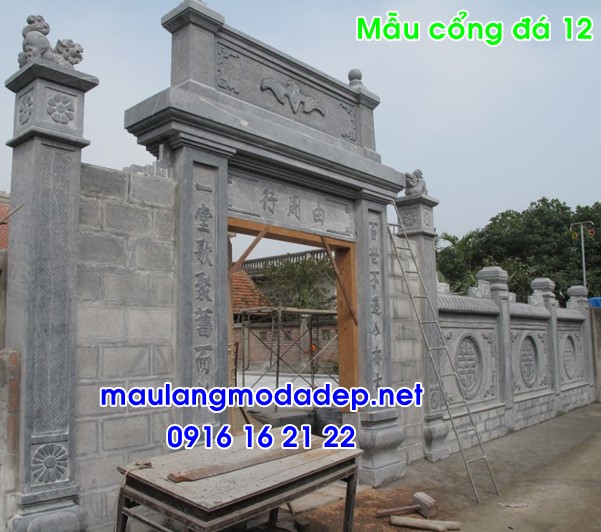 Cổng nhà thờ đẹp bằng đá 12