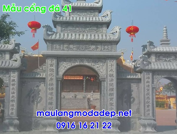Mẫu cổng chùa đẹp-41
