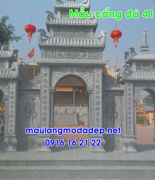 Mẫu cổng chùa đẹp 41