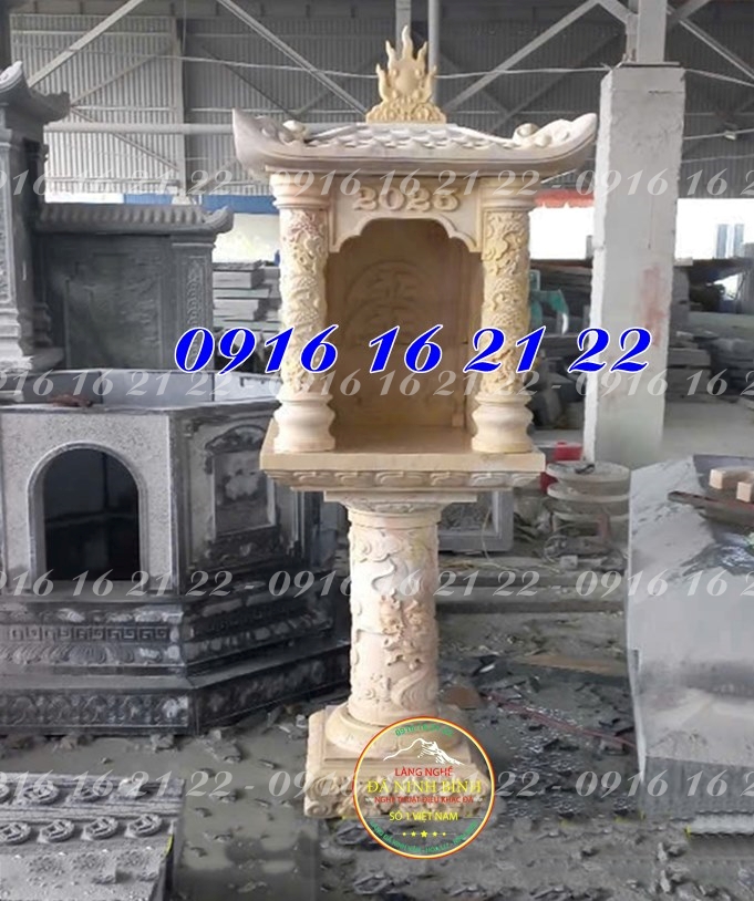 Bàn thiên địa ngoài trời đẹp bằng đá vàng Bàn thiên địa ngoài trời đẹp bằng đá vàng