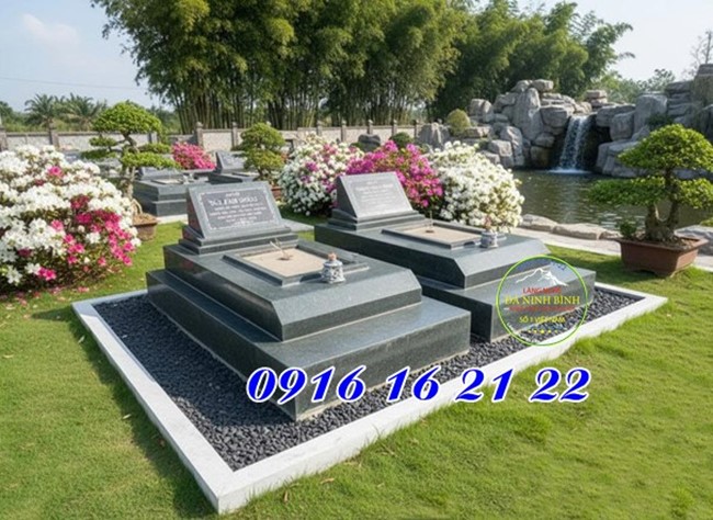 Mẫu lăng mộ đá không mái đơn giản – Mẫu lăng mộ đá Ninh Bình đẹp bán tại Tuyên Quang 21