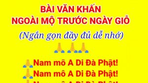 Văn cúng khấn ngoài mộ ngày giỗ