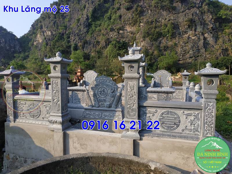 Mẫu lăng mộ đá ninh bình xây đẹp bán tại quảng ninh 25 Mẫu lăng mộ đá ninh bình xây đẹp bán tại quảng ninh 25