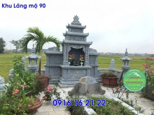 Các mẫu lăng mộ đẹp gia đình bằng đá thiết kế đẹp tại từ sơn 90