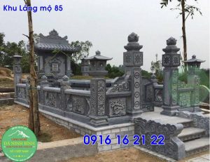 Các mẫu lăng mộ đẹp gia đình thiết kế đẹp bán tại thạch thất 85