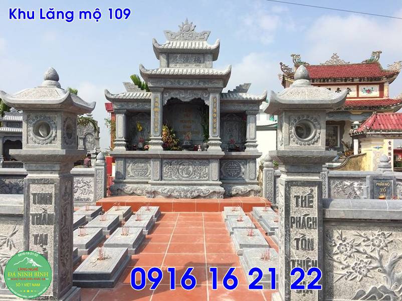 Các mẫu lăng mộ đẹp gia đình xây đẹp bằng đá giá rẻ 109