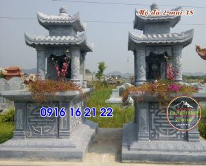 Các mẫu mộ xây đẹp bằng đá mộ đá ninh bình đẹp nhất