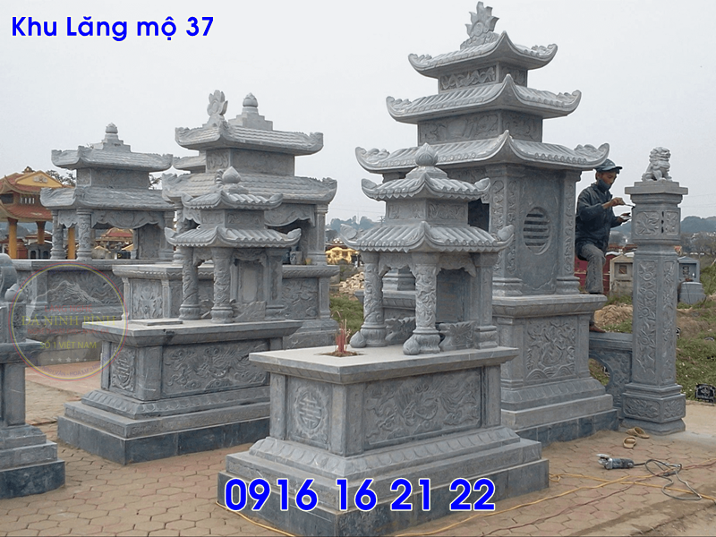 Mẫu khu lăng mộ đá ninh bình xây đẹp bằng đá tại khánh hòa 37 Mẫu khu lăng mộ đá ninh bình xây đẹp bằng đá tại khánh hòa 37