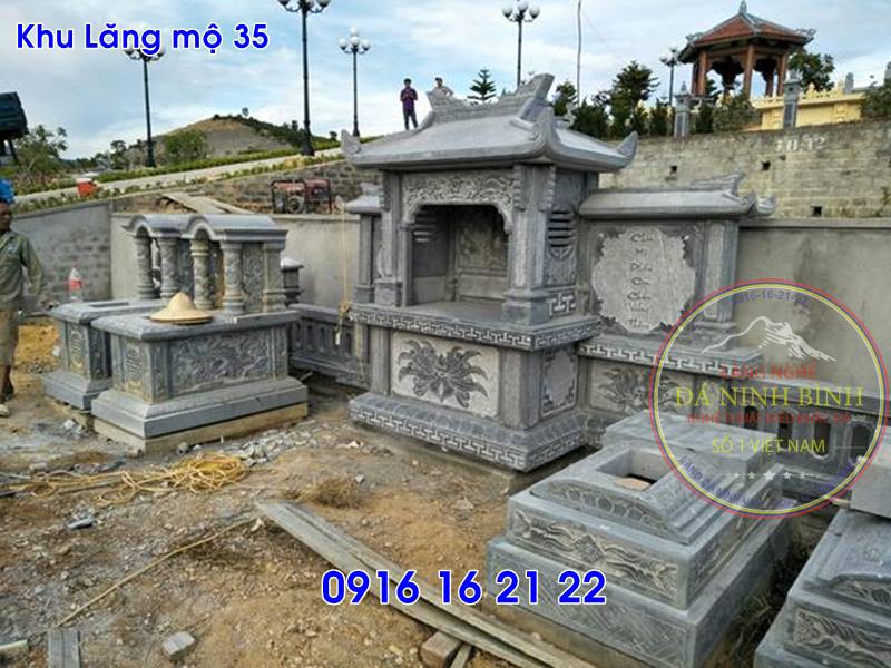 Mẫu khu lăng mộ đá ninh bình xây đẹp bằng đá tại lâm đồng 35