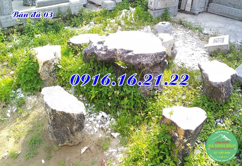 Bàn ghế đá 03