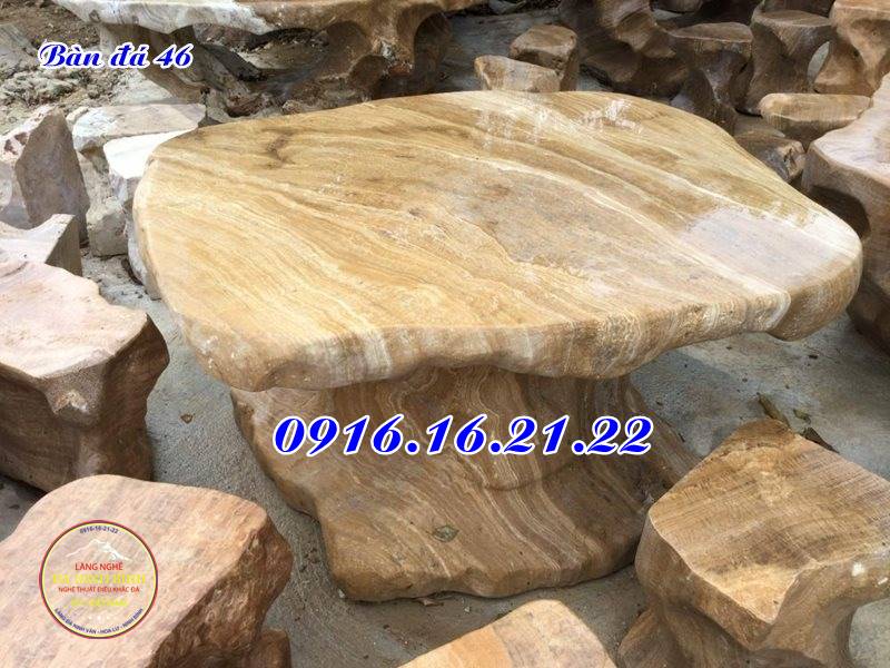 Bộ bàn ghế đá tự nhiên giá rẻ 46
