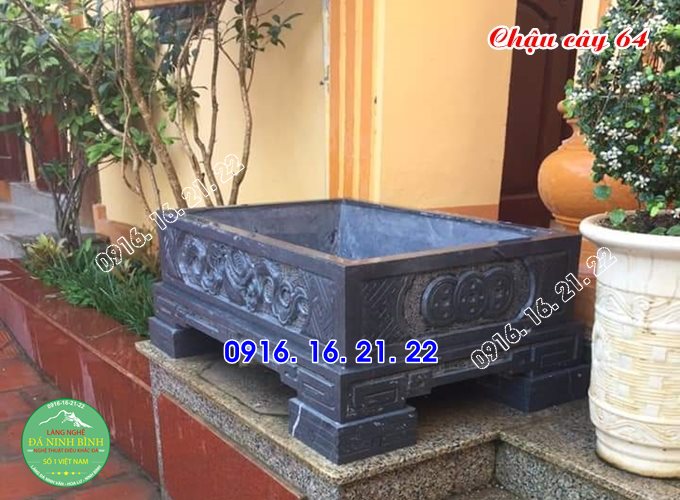 Chậu cây cảnh bằng đá đẹp 64