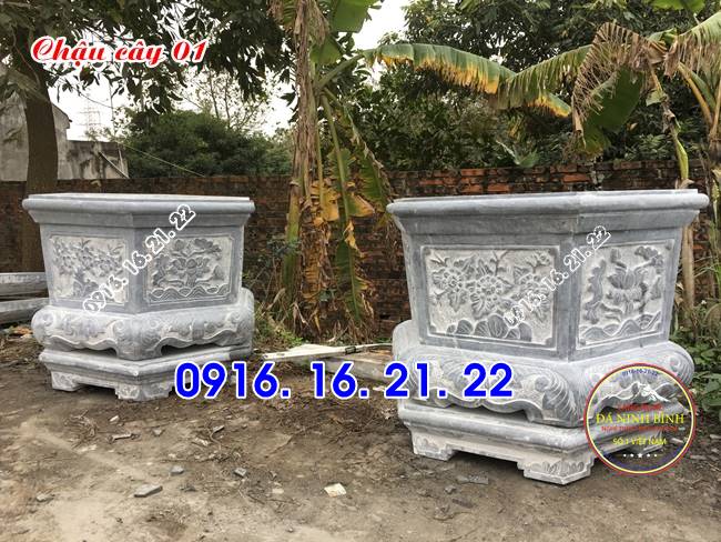 Chậu cây cảnh chậu đá trồng bonsai bằng đá tự nhiên đẹp nhất