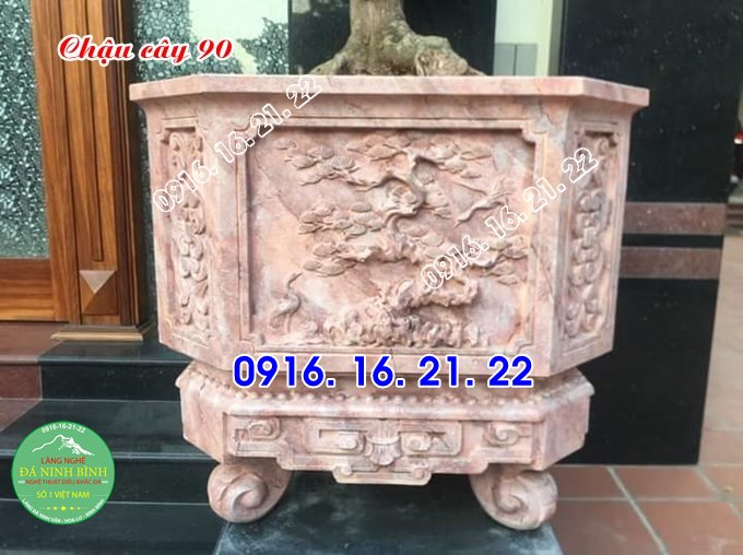 Chậu đá cây cảnh đẹp 90