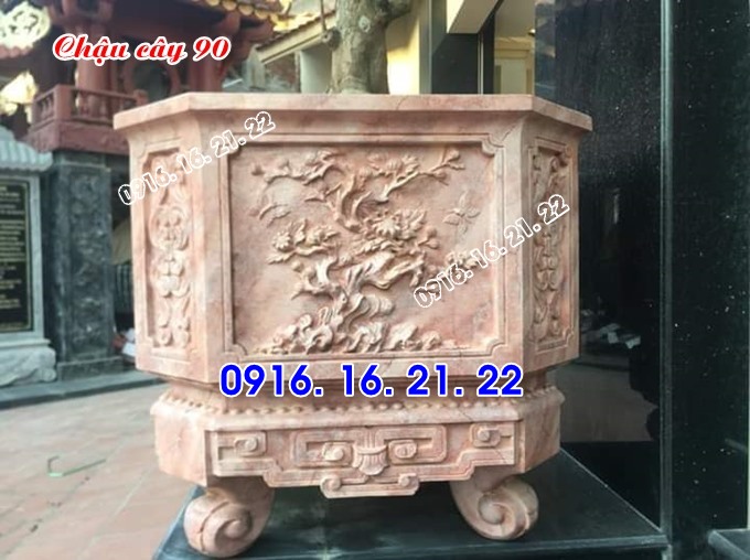 Chậu đá cây cảnh đẹp 90