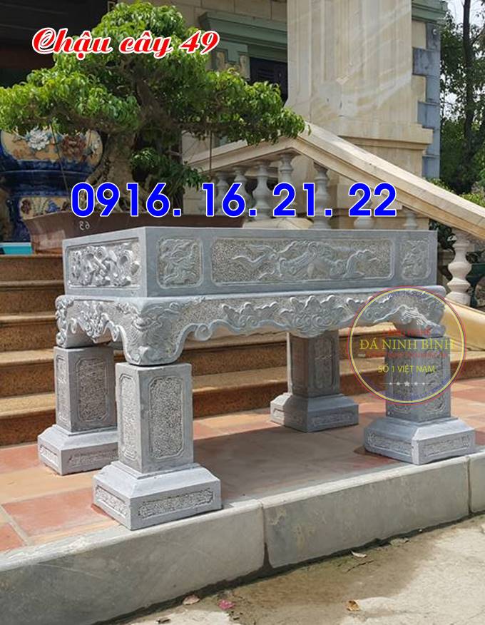 Chậu đá trồng cây 49 Chậu đá trồng cây 49