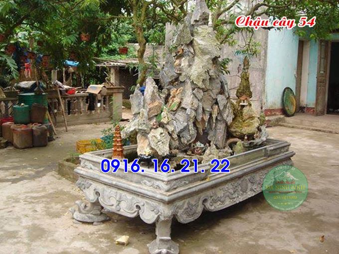Chậu đá trồng cây đẹp 54
