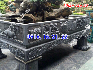 Chậu đá tự nhiên đẹp trồng cây 37