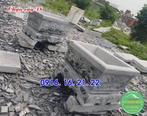 Chậu đá tự nhiên đẹp trồng cây 38