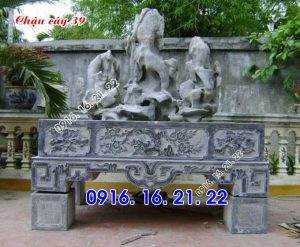 Chậu đá tự nhiên đẹp trồng cây 39