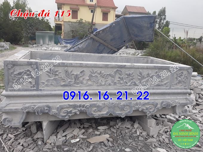 Địa chỉ bán mẫu chậu bể đá hình chữ nhật bằng đá đẹp 115 Địa chỉ bán mẫu chậu bể đá hình chữ nhật bằng đá đẹp 115