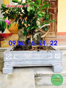 Mẫu chậu cây cảnh bằng đá 67