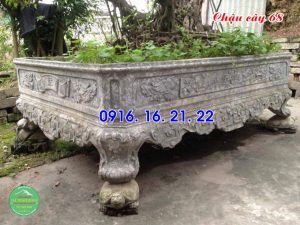 Mẫu chậu cây cảnh bằng đá 68