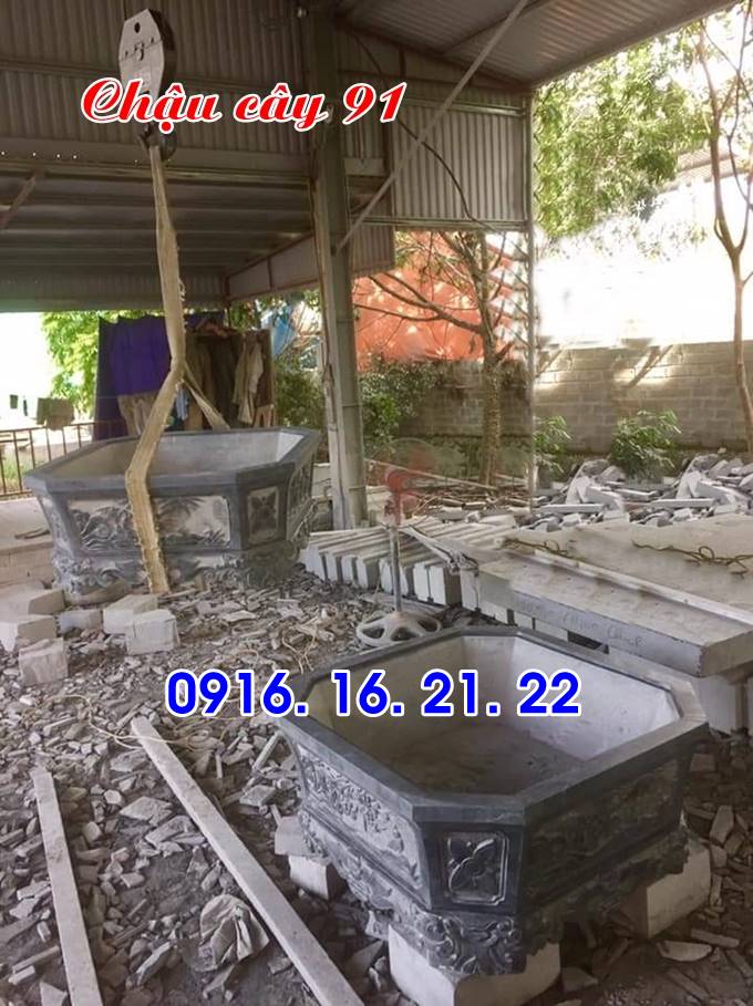 Mẫu chậu đá cây cảnh 91 Mẫu chậu đá cây cảnh 91