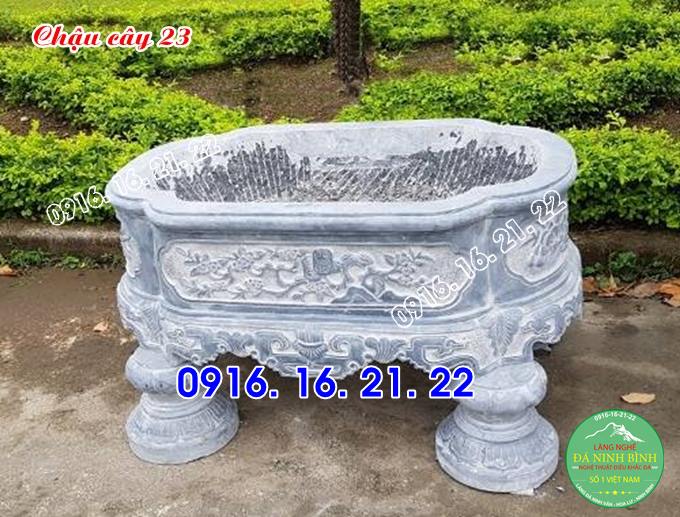 Mẫu chậu đá đẹp trồng cây 23 Mẫu chậu đá đẹp trồng cây 23