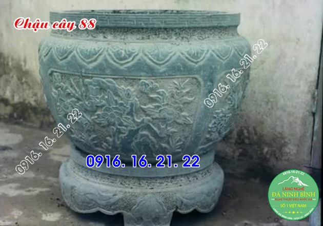 Mẫu chậu tiểu cảnh hình tròn bằng đá thiết kế đẹp giá rẻ nhất năm 2020 88