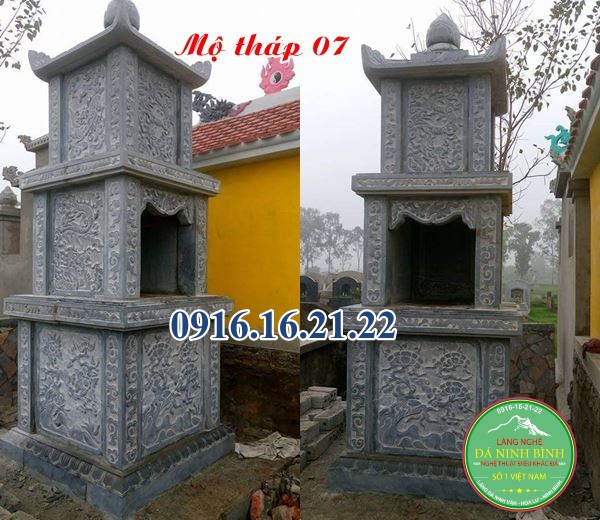 Mẫu mộ tháp đẹp 07