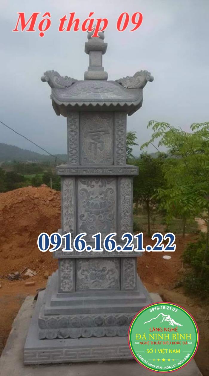 Mẫu mộ tháp đẹp 09 