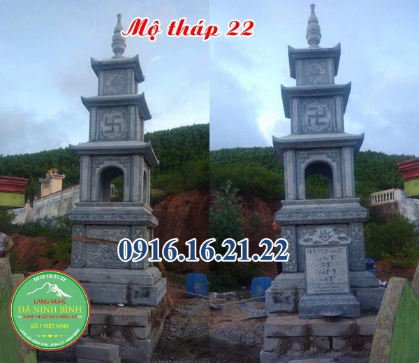 Mộ tháp đá 22