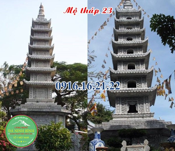 Mộ tháp đá 23