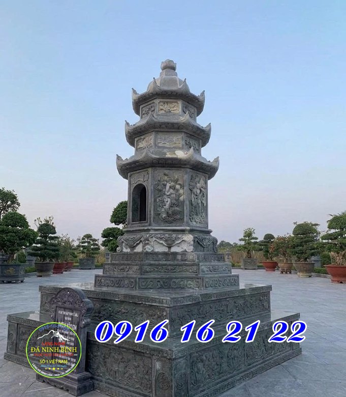 Mộ tháp đá bát giác mộ tháp đá - những mẫu mộ tháp bằng đá đẹp nhất hiện nay Mộ tháp đá bát giác mộ tháp đá - những mẫu mộ tháp bằng đá đẹp nhất hiện nay