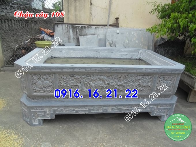 Tổng hợp 17 mẫu chậu đá tự nhiên trồng cây cảnh vuông đẹp 108 Tổng hợp 17 mẫu chậu đá tự nhiên trồng cây cảnh vuông đẹp 108