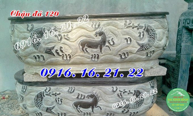 Mẫu ang chậu cây cảnh bằng đá đẹp 120