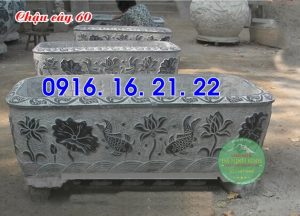 Mẫu chậu đá trồng cây đẹp 60