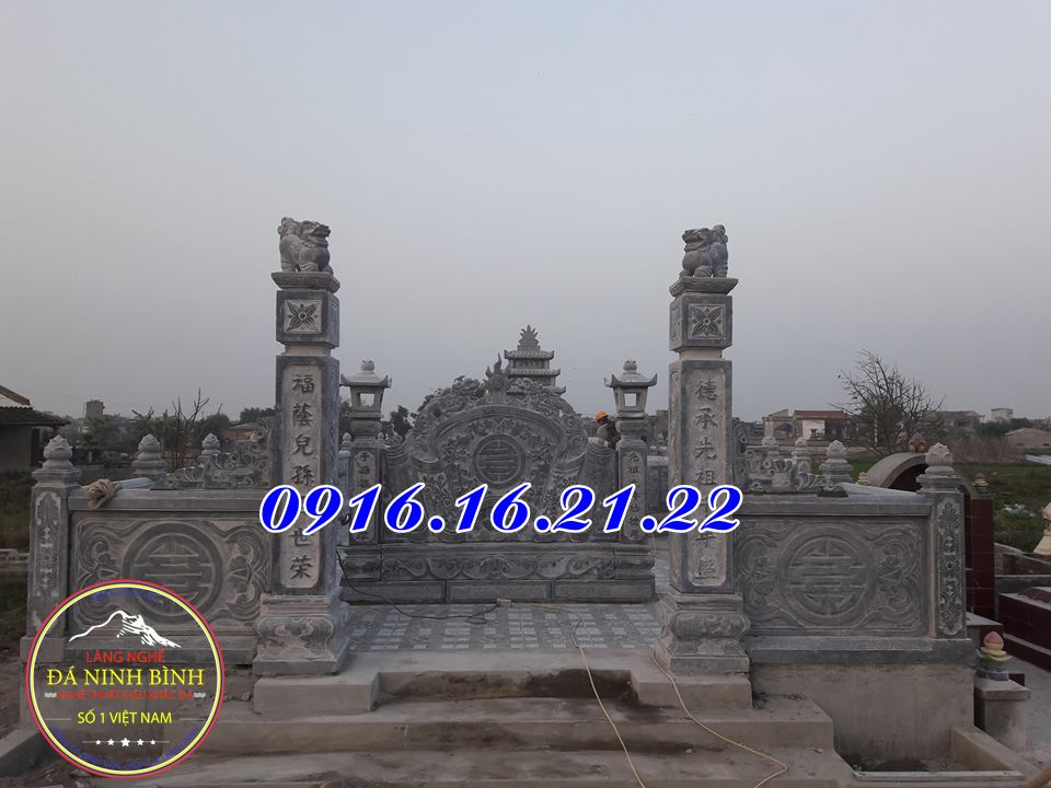 Khu lăng mộ đá tròn tại khánh hồng yên khánh 