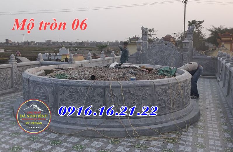 Khu lăng mộ đá tròn tại khánh hồng yên khánh 