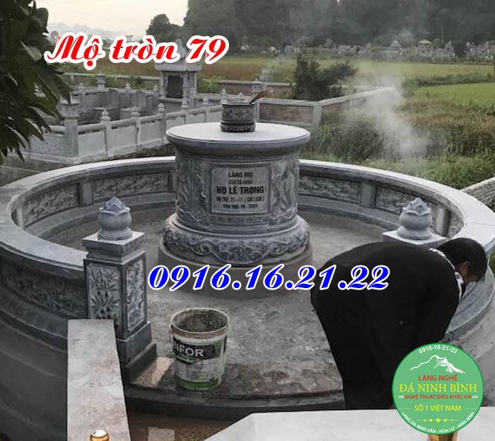 Mẫu lăng mộ tròn 79 Mẫu lăng mộ tròn 79