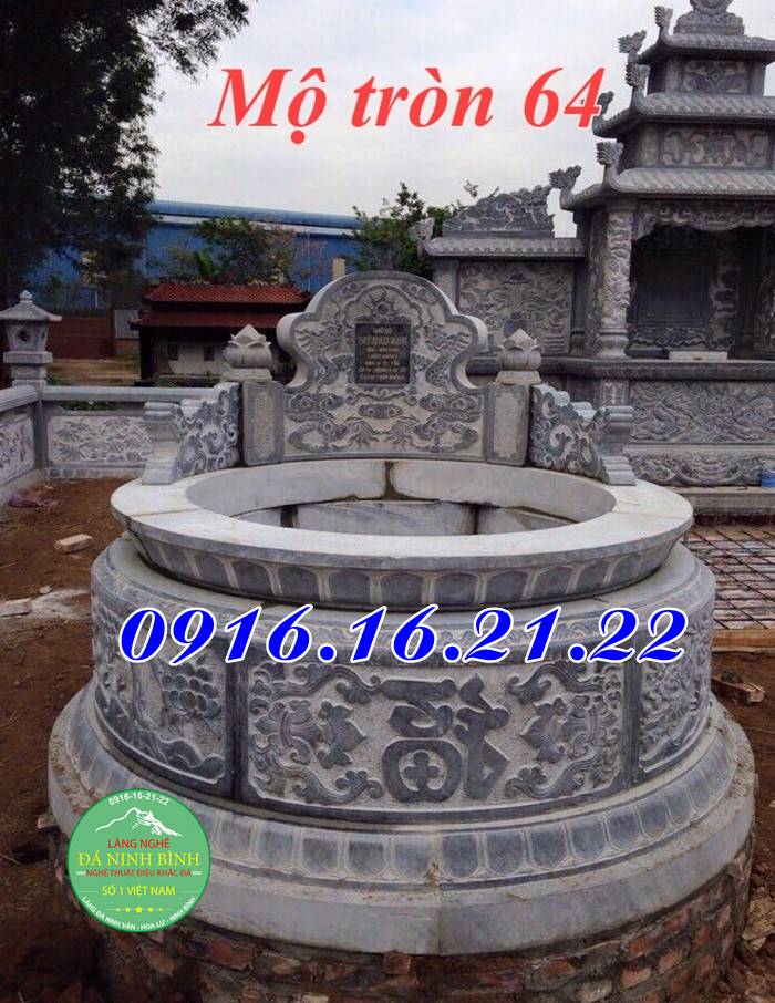 Mộ xây tròn 64